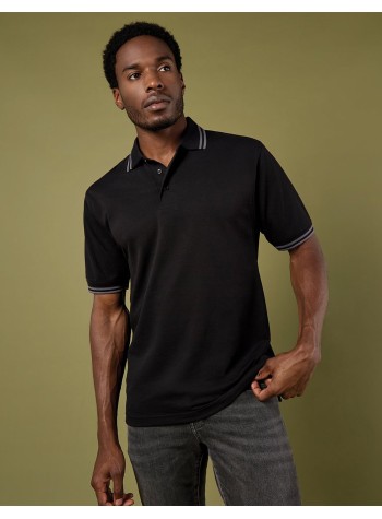 Kustom Kit Tipped Collar Polo (Classic Fit)
