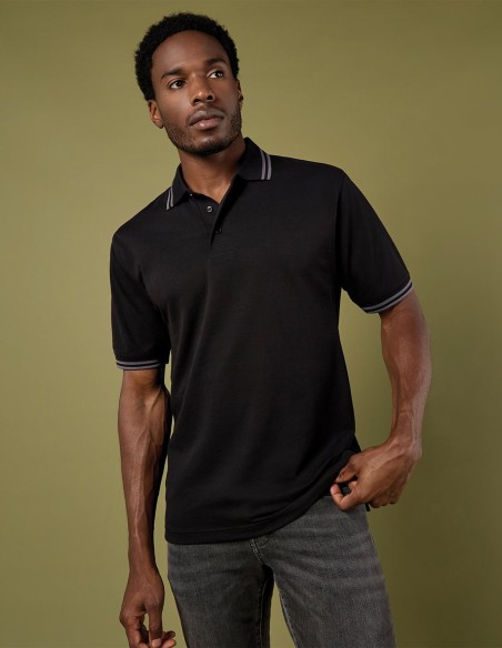 Kustom Kit Tipped Collar Polo (Classic Fit)