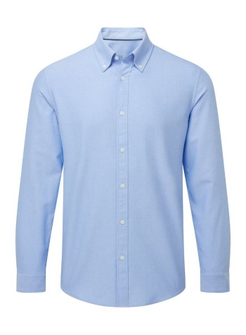 Asquith & Fox Men’s Cotton Long Sleeve Oxford Shirt 2