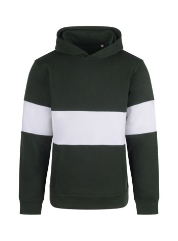 Front Row Heavyweight Panelled Hoodie 2