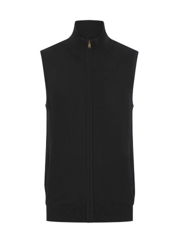Henbury Sleeveless Zip-Through Jumper 2