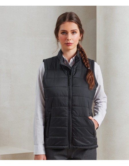 Premier Women's Recyclight Padded Gilet