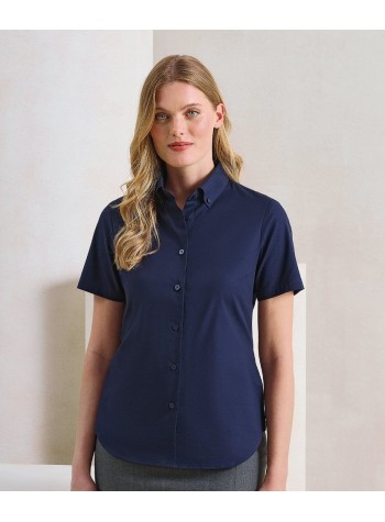 Premier Women’s ‘Supreme’ Oxford Short Sleeve Shirt