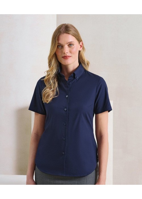 Premier Women’s ‘Supreme’ Oxford Short Sleeve...