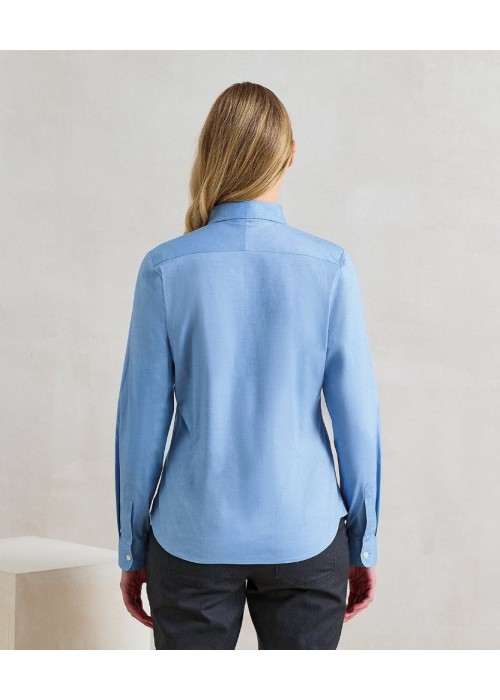 Premier Women's 'Supreme' Oxford Long Sleeve Shirt
