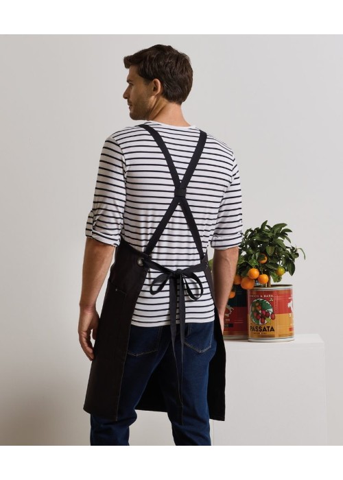 Premier Clip ‘n’ Clasp Cross-Back Bib Apron