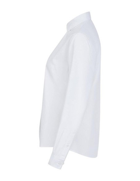 Henbury Women’s Long Sleeve ‘Cotton-Feel’ Coolplus® Shirt