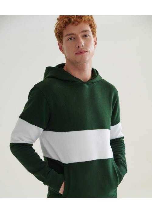 Front Row Heavyweight Panelled Hoodie