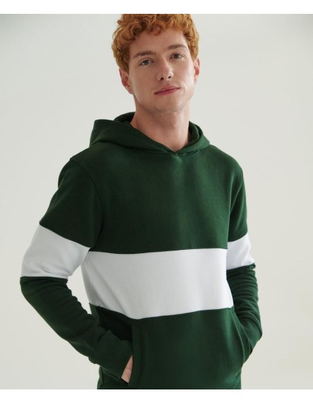 Front Row Heavyweight Panelled Hoodie