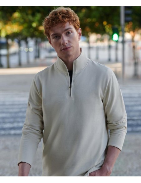 Front Row Premium Piqué 1/4-Zip Top