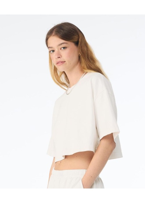 Bella Canvas Women’s Heavyweight Washed Cropped...