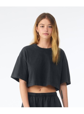 Bella Canvas Women’s Heavyweight Washed Cropped Tee