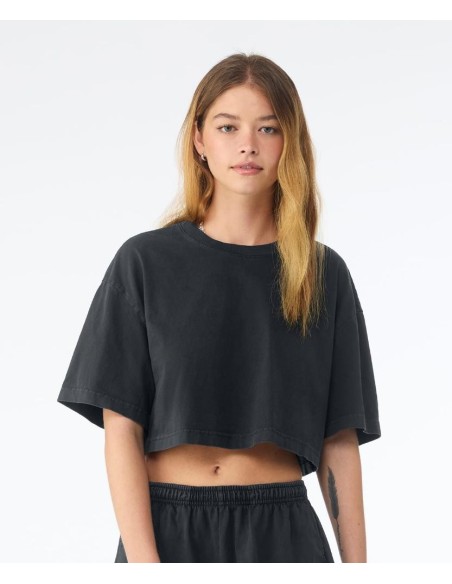 Bella Canvas Women’s Heavyweight Washed Cropped Tee