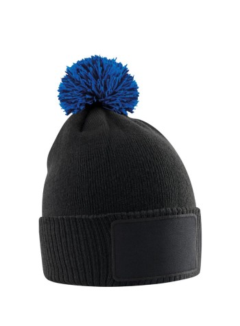 Beechfield Kids Snowstar Patch Beanie 2
