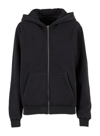 Build Your Brand Women’s vintage heavy zip hoodie 2