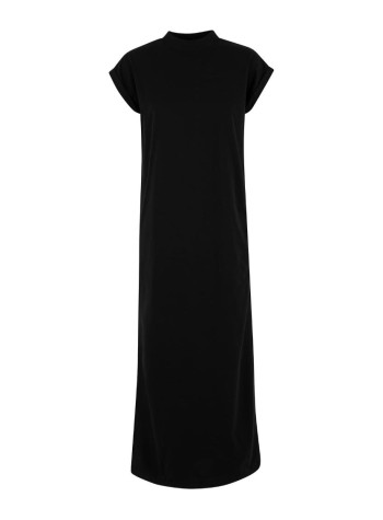 Build Your Brand Women’s Sorona long extended shoulder dress 2