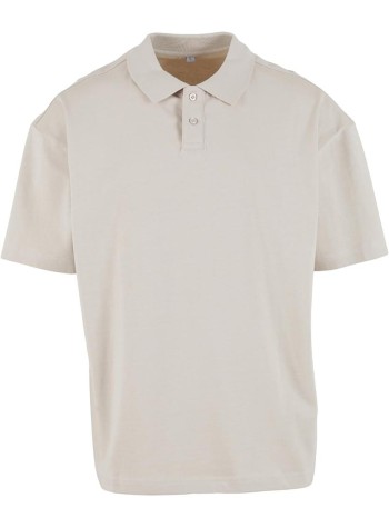 Build Your Brand Oversized polo shirt 2