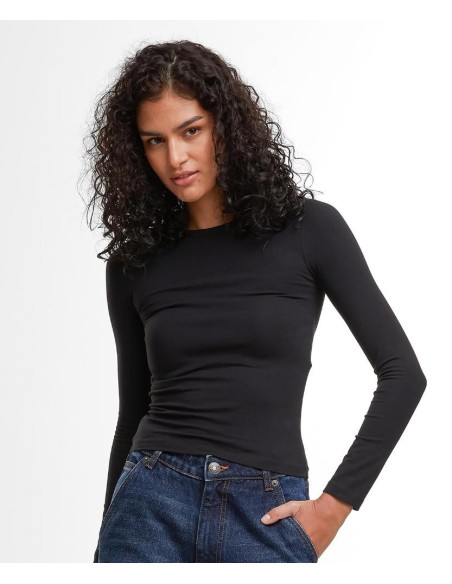 Build Your Brand Women’s ultra slim long sleeve