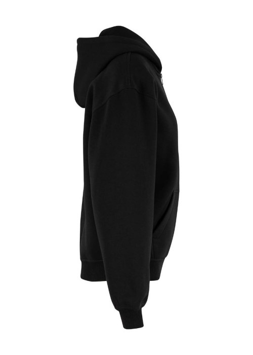 Build Your Brand Women’s loose-fit zip hoodie