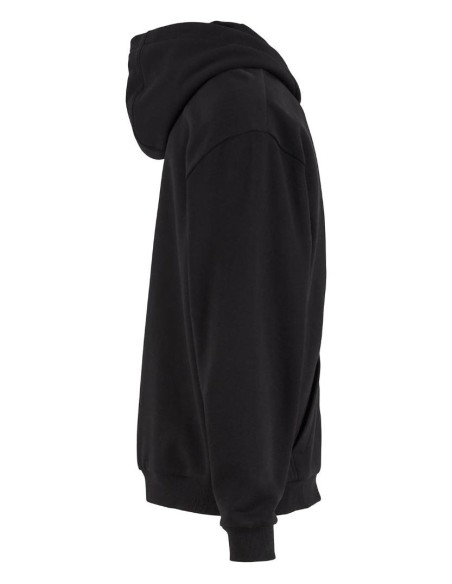Build Your Brand Loose-fit zip hoodie