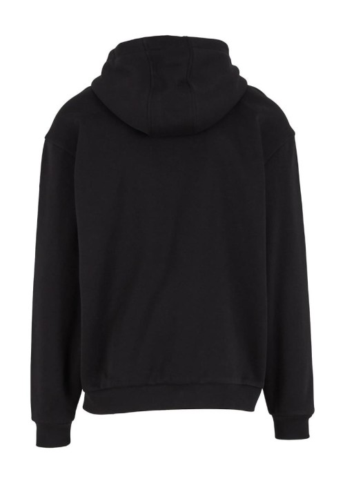 Build Your Brand Loose-fit zip hoodie