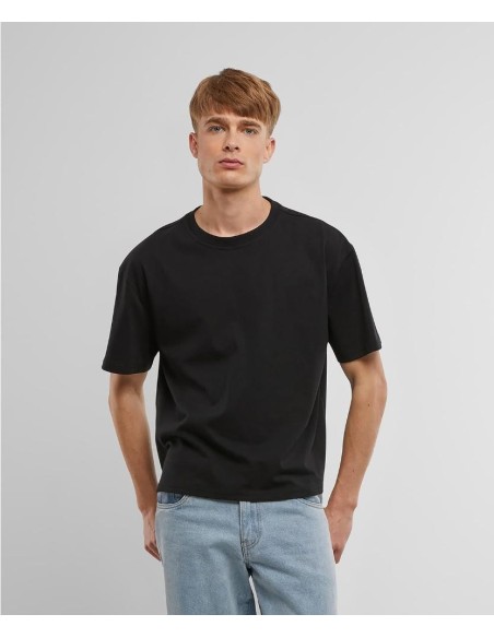 Build Your Brand Cropped oversize tee