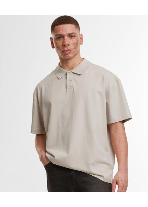 Build Your Brand Oversized polo shirt