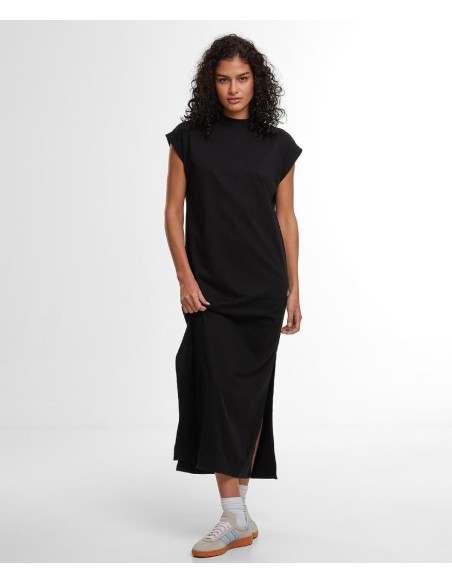 Build Your Brand Women’s Sorona long extended shoulder dress