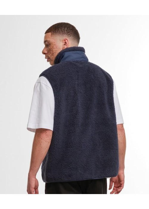 Build Your Brand Bonded sherpa vest