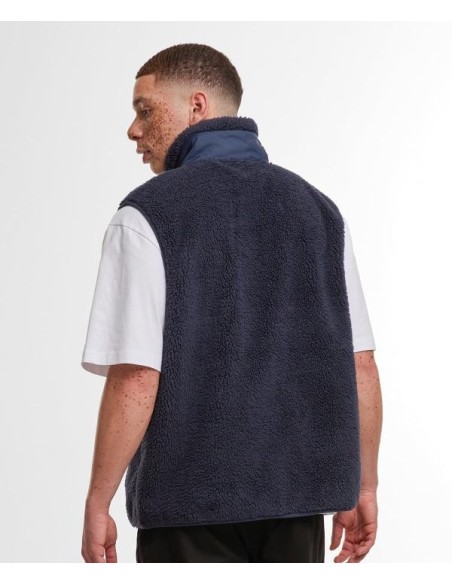 Build Your Brand Bonded sherpa vest