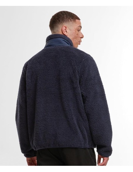 Build Your Brand Bonded sherpa jacket