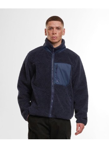Build Your Brand Bonded sherpa jacket