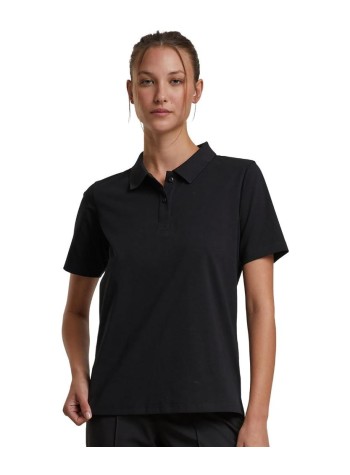 Build Your Brand Women’s Sorona polo tee