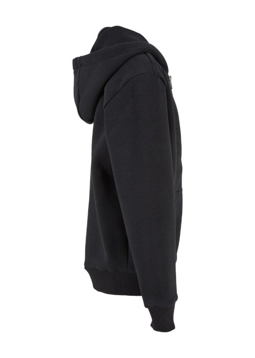Build Your Brand Kids fluffy zip hoodie