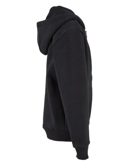Build Your Brand Kids fluffy zip hoodie