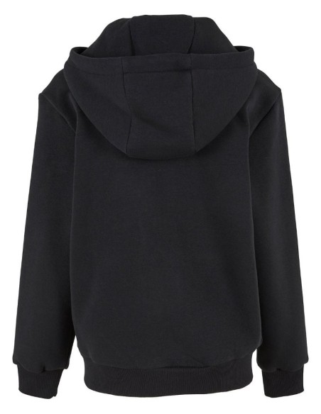 Build Your Brand Kids fluffy zip hoodie
