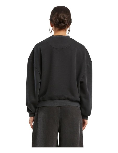 Build Your Brand Women’s vintage heavy crew neck