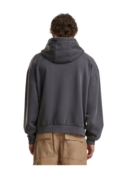 Build Your Brand Vintage heavy zip hoodie