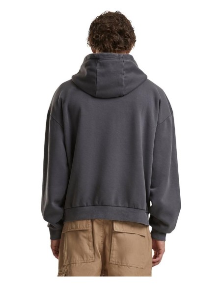 Build Your Brand Vintage heavy zip hoodie