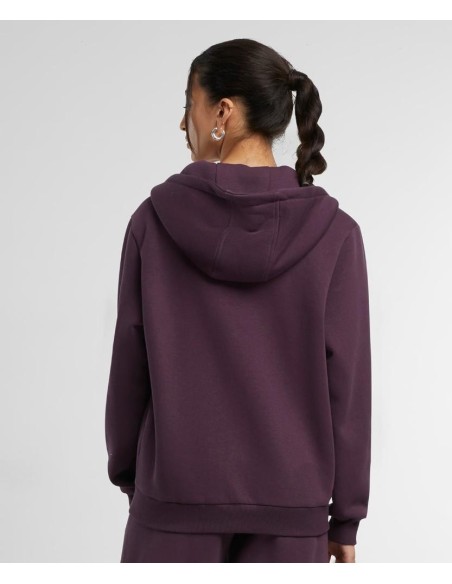 Build Your Brand Women’s fluffy zip hoodie