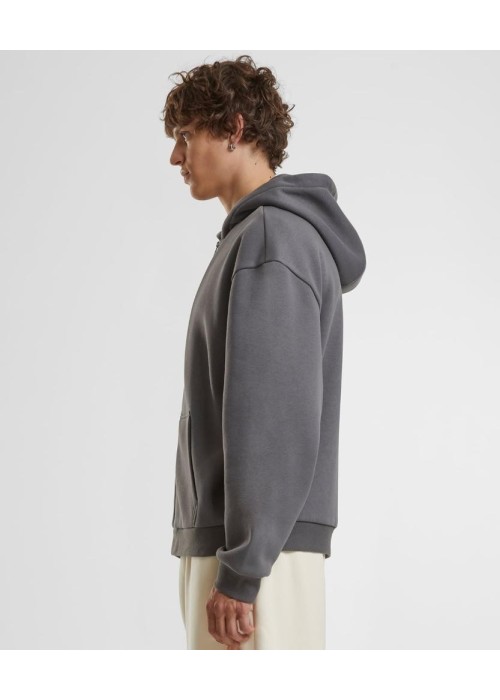 Build Your Brand Fluffy zip hoodie