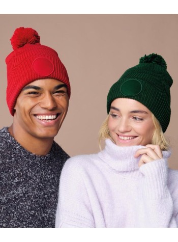 Beechfield Fan Patch Beanie