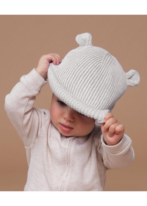 Beechfield Organic Baby Bear Beanie