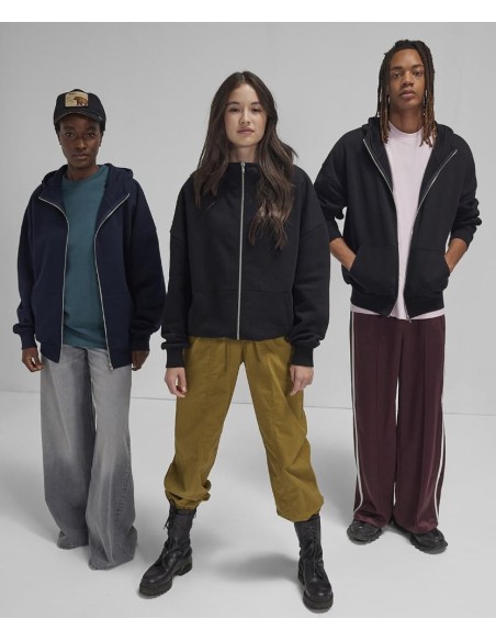 B&C Collection Influence Zip Hood