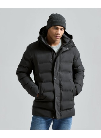 2786 Recycled Bonded Longline Padded Jacket
