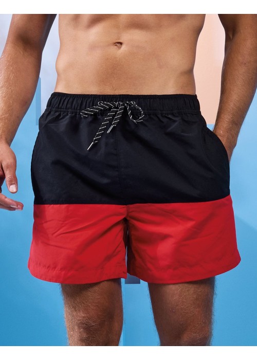 Asquith & Fox Block Colour Swim Shorts