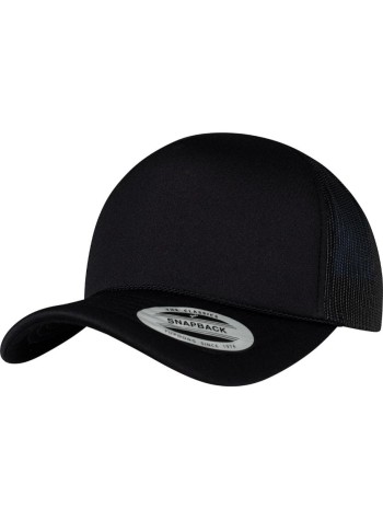 Flexfit by Yupoong Foam trucker cap curved visor (6005FC)