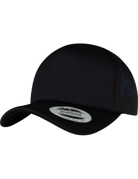 Flexfit by Yupoong Foam trucker cap curved visor (6005FC)