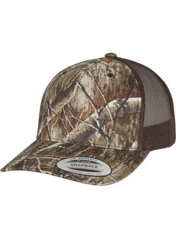 Flexfit by Yupoong YP Classics® RealTree camo retro trucker cap (6606RC)