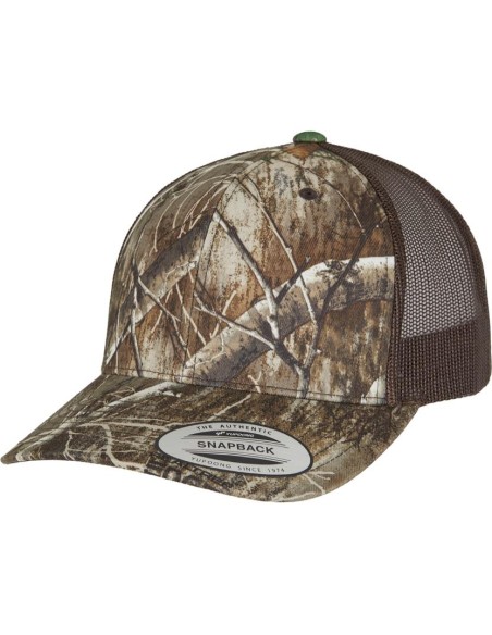 Flexfit by Yupoong YP Classics® RealTree camo retro trucker cap (6606RC)